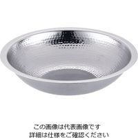 三宝産業 UKステンレスうどんすき鍋 ツチ目入 33cm 64-4204-73 1個（直送品）