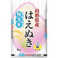 米 山形県産 はえぬき 無洗米 5kg（直送品）