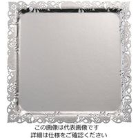 遠藤商事 デコラプレート アンスール 25枚入 J銀 50 1セット(25枚) 63-5705-13（直送品）