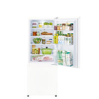 AQUA 201L 2ドア冷凍冷蔵庫 AQR-20K（W） 1台