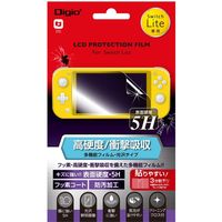 ナカバヤシ Switch Lite用 液晶保護フィルム 高硬度5H衝撃吸収光沢指紋防止 GAF-SWLFPK5H 1個（直送品）