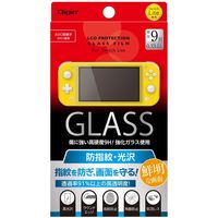 ナカバヤシ Switch Lite用 液晶保護ガラス 光沢指紋防止 GAF-SWLGFLS 1個（直送品）