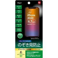 ナカバヤシ iPhone 2020 液晶保護フィルム のぞき見防止