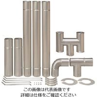 トヨトミ ステンレス製排気筒セット SH-106A 1セット 722-4729（直送品）