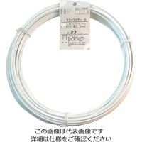 ダイドーハント カラーワイヤー 白 #10(3.2mm) 1Kg巻 00054065 1巻 122-8388（直送品）