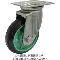 ヨドノ 樹脂製ゴム車輪ステンレス製自在車付 PNJA