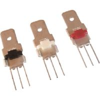 サンハヤト 基板実装用カラータブ端子 (白) STP-01-WH 1袋(5個) 193-5120（直送品）