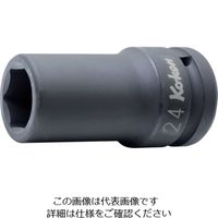 山下工業研究所 コーケン 19mm差込 インパクト6角セミディープソケット（薄肉）