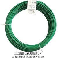 ダイドーハント カラーワイヤー 緑 #8(4.0mm) 5Kg巻 10155466 1巻 122-8411（直送品）