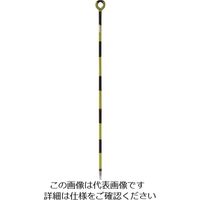 ダイドーハント カラー 異形ロープ止め 丸型 13×900 ゼブラ (黄・黒) 10168004 1本 225-8470（直送品）
