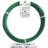ダイドーハント DAIDОHANT カラーワイヤー 緑 #12(2.6mm) 1Kg巻 00054013 1巻 122-8337（直送品）