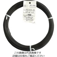 ダイドーハント カラーワイヤー 茶 #16(1.6mm) 1Kg巻 00054077 1巻 122-8324（直送品）