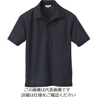 アイトス 吸汗速乾(クールコンフォート)半袖ポロシャツ(男女兼用) ネイビー 6L 10579-008-6L 1着 143-6360（直送品）