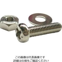 ダイドーハント DAIDОHANT HP 電気用 小ネジ 鍋 M3X20 15本入 10186446 1セット(75本:15本×5パック)（直送品）