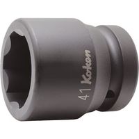 山下工業研究所 コーケン インパクトサーフェイスソケット 差込角25.4mm 対辺41mm 18410M-41 1個 121-6418（直送品）