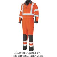 アイトス ツナギ(男女兼用) ハイパーオレンジ×ネイビー 3L 2752-093-3L 1着 143-6572（直送品）