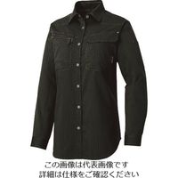 アイトス レディース長袖シャツ(薄地) カーキブラック 5L 30645-010-5L 1着 144-5893（直送品）