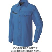 アイトス 長袖シャツ(男女兼用) ロイヤルブルー SS 30435-016-SS 1着 143-9612（直送品）
