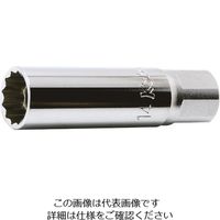 山下工業研究所 コーケン 9.5mm差込 12角プラグソケット(マグネット付) 16mm 3305P-16 1個 121-0172（直送品）