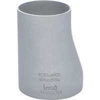 イノック エキセントリック・レジューサーSU 75SU×60SU 304RESU75SU60SU 1個 806-5437（直送品）