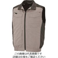 アイトス 空調服用ベスト(空調服TM) シルバーグレー S 30697-003-S 1着 213-7506（直送品）