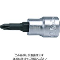 山下工業研究所 コーケン 9.5mm差込 PZビットソケット 全長50mm PZ1 3000.50-PZ1 1個 121-8309（直送品）
