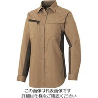 アイトス レディース長袖シャツ(薄地) カーキ LL 30645-025-LL 1着 144-1163（直送品）