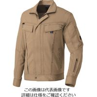 アイトス 長袖サマーブルゾン(男女兼用) カーキ LL 30530-025-LL 1着 143-6051（直送品）