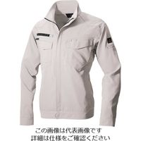 アイトス 長袖サマーブルゾン(男女兼用) シルバーグレー 6L 2930-003-6L 1着 144-0542（直送品）