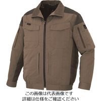 アイトス 空調服用長袖ブルゾン(空調服TM) モカ L AZ30699-024-L 1着 213-7482（直送品）