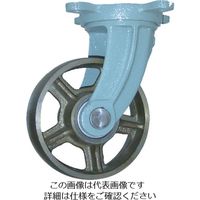 ヨドノ 鋳物車輪自在車付きベアリング入 100φ CB-G100 1個 131-8740（直送品）