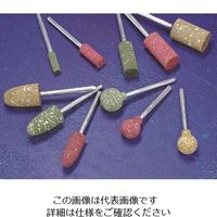 アルゴファイルジャパン アルゴファイル 軸付スーパーゴム砥石#80 Φ10 Φ3.0軸 AR10R08SW 1パック(5本)（直送品）