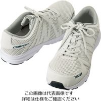 アイトス 軽量セーフティシューズ ホワイト 24.5 AZ5164900124.5 1足 120-5179（直送品）