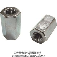 コノエ 高ナット(長ナット) 鉄 ユニクロ 1/4×25 (平径10) HNT-SS-6U-W1