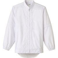 サーヴォ サンペックス 長袖 半袖両用ジャンバー白 FA-2707-S 1着 204-5071（直送品）