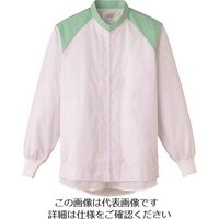 サーヴォ サンペックス 長袖ジャンバー 白Xグリーン FA-2713-S 1着 204-0271（直送品）