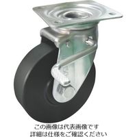 ヨドノ 導電MCナイロン車輪（ベアリング入）ステンレス製自在金具ストッパー付 EMC-JAB150CD 1個 857-3181（直送品）