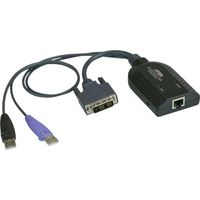ATEN コンピューターモジュール DVI/USB/スマートカードリーダー対応 KA7166 1台 115-2800（直送品）