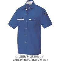 アイトス 半袖シャツ(男女兼用) ロイヤルブルー SS 5366-006-SS 1着 143-6133（直送品）