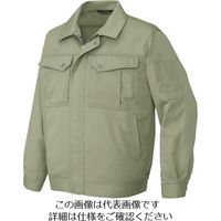 アイトス 長袖サマーブルゾン(男女兼用) アースグリーン LL 5660-005-LL 1着 145-1797（直送品）