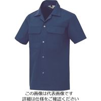 アイトス 半袖シャツ(男女兼用) ブルー 6L 531-006-6L 1着 144-3992（直送品）