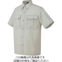 アイトス 半袖シャツ(男女兼用) シルバーグレー M 5666-003-M 1着 144-7198（直送品）