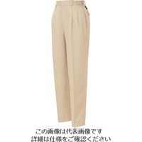 アイトス レディースシャーリングパンツ(2タック) ベージュ 4L 5373-002-4L 1着 143-0411（直送品）