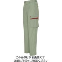アイトス カーゴパンツ(2タック) アースグリーン×ワインレッド 130 5574-005-130 1着 138-7232（直送品）