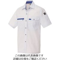 アイトス 半袖シャツ(男女兼用) シルバーグレー 4L 5366-003-4L 1着 144-4082（直送品）