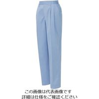 アイトス レディースシャーリングパンツ(2タック) サックス L 5323-007-L 1着 137-4569（直送品）