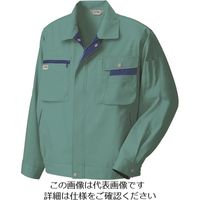 アイトス 長袖サマーブルゾン ターコイズ×ネイビー 4L 5320-027-4L 1着 143-1184（直送品）