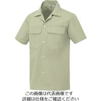 アイトス 半袖シャツ(男女兼用) アースグリーン LL 531-005-LL 1着 144-5542（直送品）