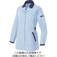 アイトス 長袖サマースモック サックス×ネイビー 3L 5327-007-3L 1着 145-3262（直送品）