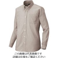 アイトス メンズ長袖オックスボタンダウンシャツ グレーストライプ 3L 7870-104-3L 1着 144-1075（直送品）